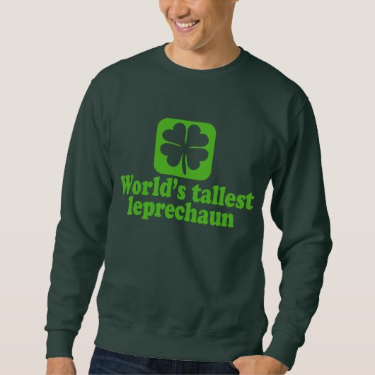 Worlds Tallest Leprechaun Trui (Voorkant)
