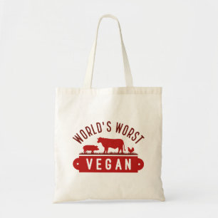 World's Worst Vegan Tote Bag