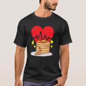 Worldu2019s Best Pancake Maker Waffle Pancake T-shirt (Voorkant)