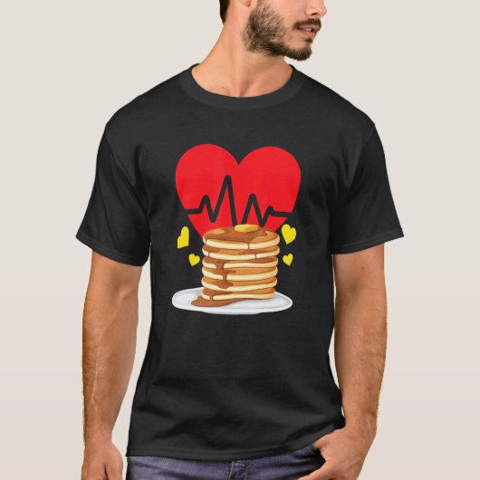 Worldu2019s Best Pancake Maker Waffle Pancake T-shirt (Voorkant)