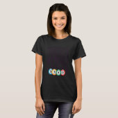 Worldu2019s Coolest Bingo Caller Funny Sarcastic T-shirt (Voorkant volledig)