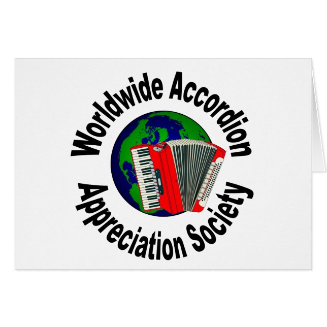 Worldwide Accordion Appreciation Society (Voorkant Horizontaal)