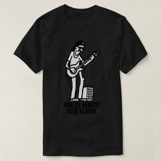 WorldWide Bass Player T-shirt (Design voorkant)