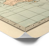 "Worldwide Hitchhiker" gerestaureerde vintage post Poster (Hoek)