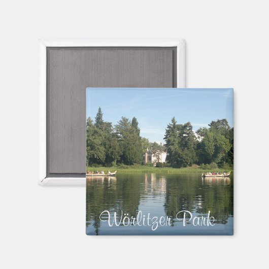 Wörlitzer Park / Park Woerlitz Magneet (Voorkant / Achterkant)
