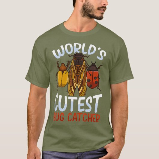 Worllets Cutest Bug Catcher T-shirt (Voorkant)