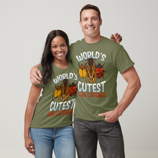 Worllets Cutest Bug Catcher T-shirt (Unisex)