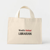 Worllets Hottest Librarian Mini Tote Bag (Voorkant)