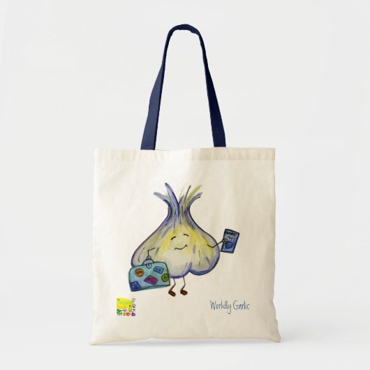 Worlly Garlic Bag Tote Bag (Voorkant)