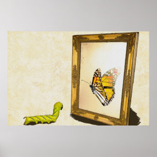 Worm en de Mirror. Poster