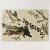 Worm-etende Warbler - Amerikaanse vogels van Audub Legpuzzel (Horizontaal)