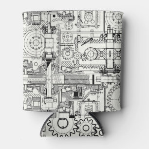 Worm Gears: Naadloze technische machines. Blikjeskoeler