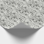 Worm Gears: Naadloze technische machines. Cadeaupapier (Hoek)