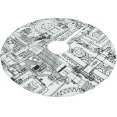 Worm Gears: Naadloze technische machines. Kerstboom Rok (Gekanteld)