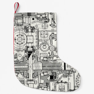 Worm Gears: Naadloze technische machines. Kleine Kerstsok