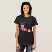 Worm Halloween Witch T-shirt (Voorkant volledig)