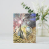 Worm Hole Briefkaart (Staand voorkant)