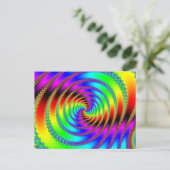 Worm Hole Briefkaart (Staand voorkant)