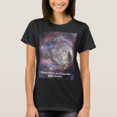 Worm Hole Een Ruimte Kitten T-shirt (Voorkant)