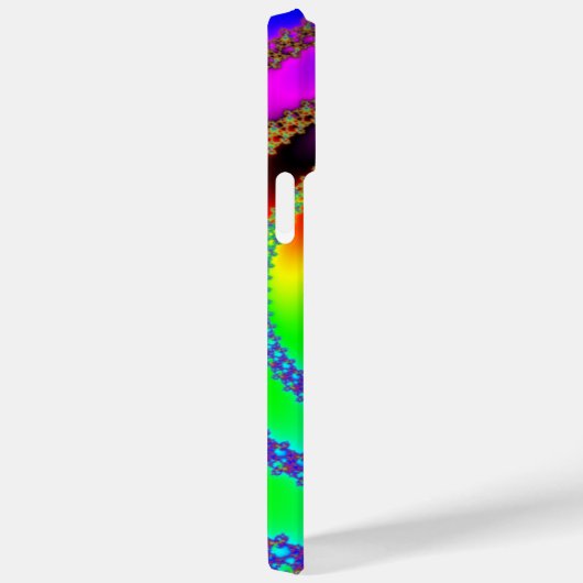 Worm Hole met zwart vredesteken Case-Mate iPhone Case (Achterkant / Rechts)