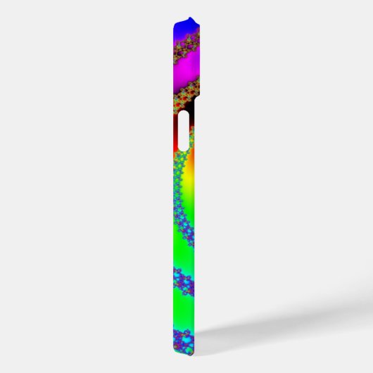 Worm Hole met zwart vredesteken Case-Mate iPhone Case (Achterkant / Rechts)