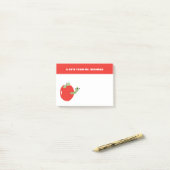 Worm in Apple Cute Teacher Notes Gift (Op bureau)