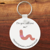Worm Meme Sleutelhanger (Voorkant)