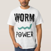 Worm Power T-shirt (Voorkant)