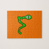Worm puzzel legpuzzel (Horizontaal)