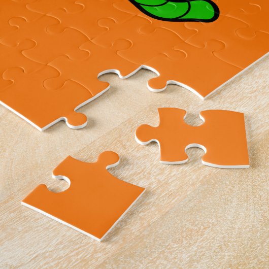 Worm puzzel legpuzzel (Zijkant)