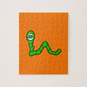 Worm puzzel legpuzzel