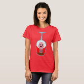 Worm Red wine T-shirt (Voorkant volledig)