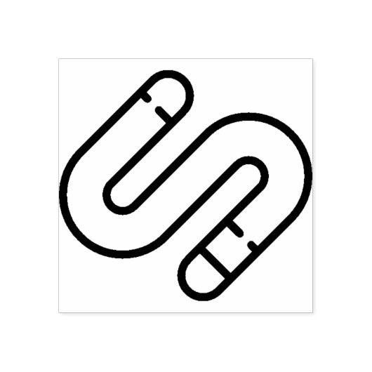 worm rubberstempel (Afrduk)