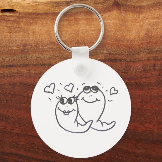 worm sleutelhanger (Voorkant)