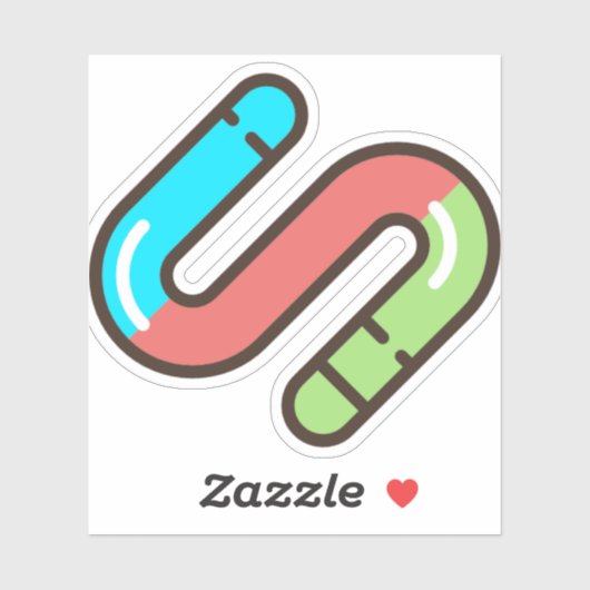 worm sticker (Vel)