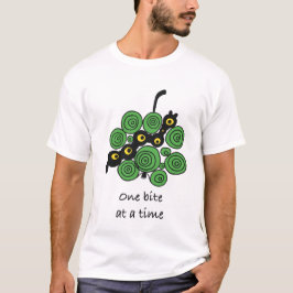 Worm T-shirt 'Een Beetje per Keer'