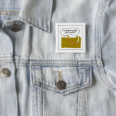 worm vierkante button 5,1 cm (In situ)