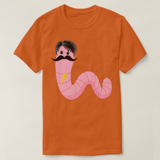 Worm With a Mustache Vanderpump Rules quote 1 T-shirt (Design voorkant)