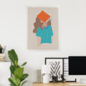 Wormbook Bored Poster (Thuiskantoor)