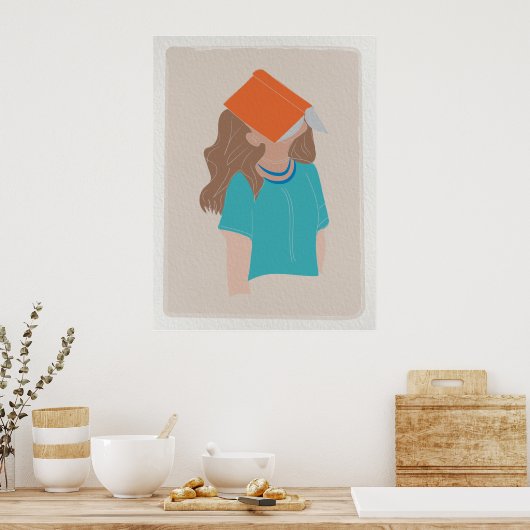 Wormbook Bored Poster (Keuken)