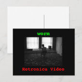 wormbriefkaart briefkaart (Voorkant / Achterkant)