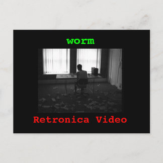 wormbriefkaart briefkaart