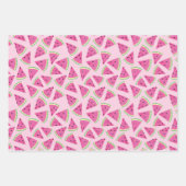 Wormeloen fruitpatroon inpakpapier vel (Voorkant 2)