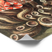 Wormen, Annelids Chaetopoda, door Ernst Haeckel Poster (Hoek)