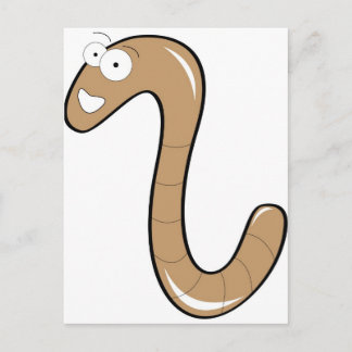 wormen briefkaart