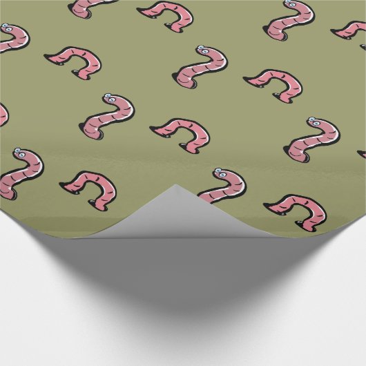 wormen cadeaupapier (Hoek)