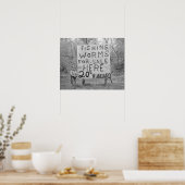 Wormen Te Koop, 1935. Oude Foto Poster (Keuken)