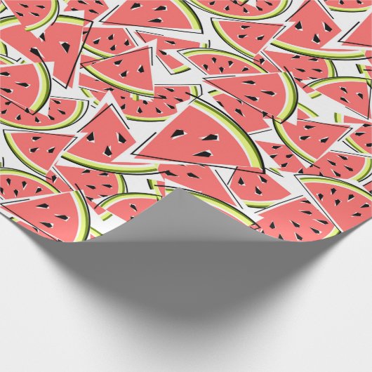 Wormenoogstpapier grote patroon cadeaupapier (Hoek)