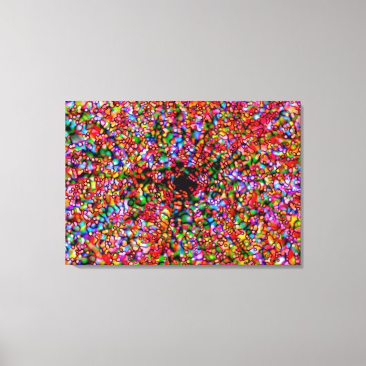 Wormgat Bubbles Canvas Afdruk (Voorkant)