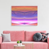 Wormgat in de Dunes Wrapped Canvas Print (Insitu (Woonkamer))